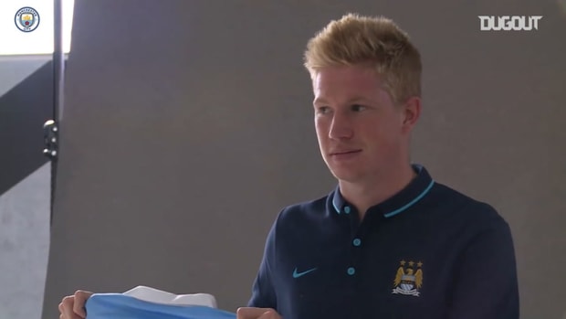 Behind the scenes: Kevin De Bruyne's first day at Manchester City